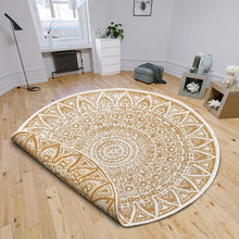 Twin Reversible Circles Indoor Outdoor Rug