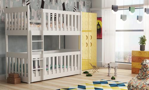 Konrad Wooden Bunk Bed with Cot Bed