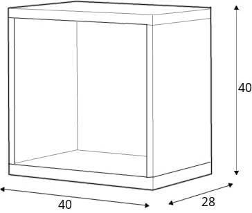 Bambino Wall Hung Shelf