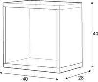 Bambino Wall Hung Shelf