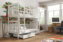 Michas Wooden Bunk Bed  with Storage