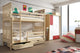 Bruno Wooden Bunk Bed with Storage