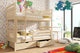 Gabi Wooden Bunk Bed with Storage