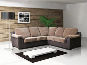 Amy Fabric Corner Sofa