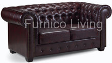 Leather Chesterfield Sofa Suite