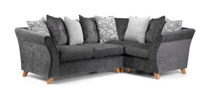 Amara Grey Corner Sofa