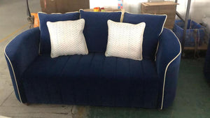 Havana 2+1 Seater sofa in Blue