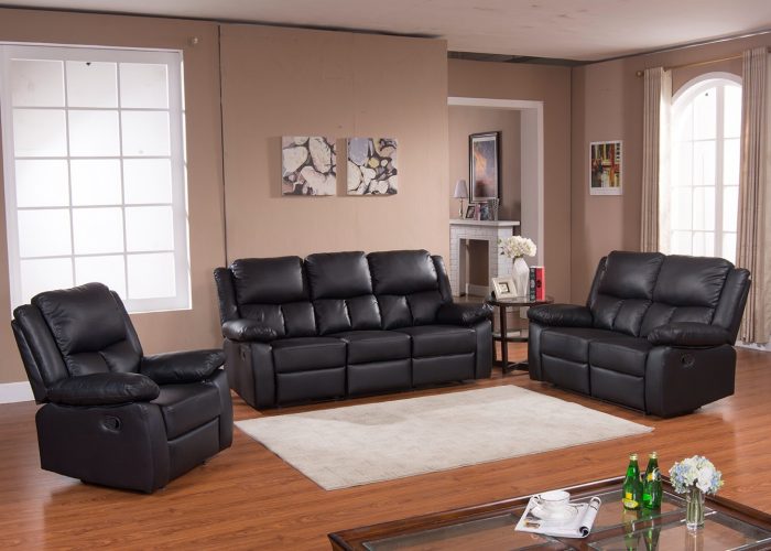 Memphis Leather Recliner Sofa