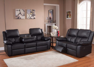 Memphis Leather Recliner Sofa