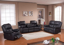 Memphis Leather Recliner Sofa