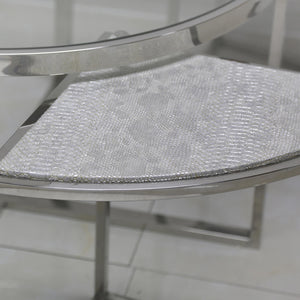 Faux Snakeskin Coffee Table