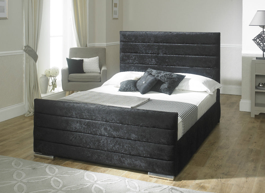 Luxe Velvet Bed (Pay Weekly)