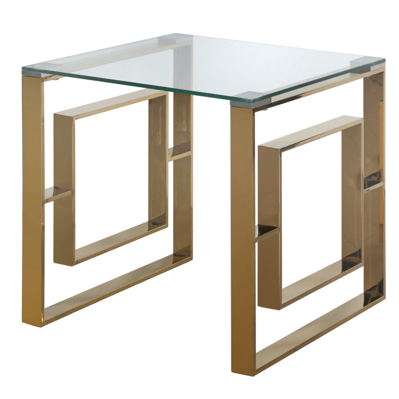 Dash End Table (Available Gold & Chrome)