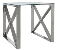 Montana Stainless Steel End Table