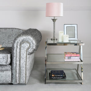 luxe 3 Tier End Table