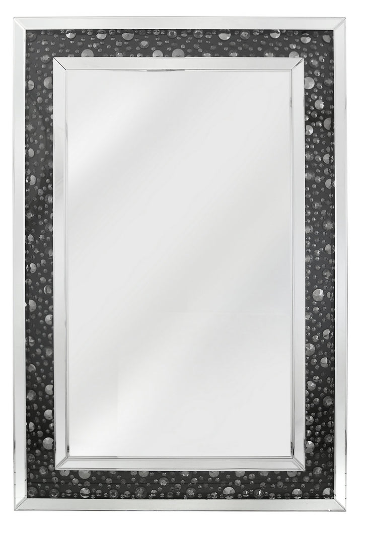 Black Mirror Rectangle Wall Mirror