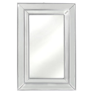 Argente  Silver Trim Wall Mirror