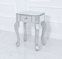 Sara End Table (Available in Silver and Champagne)