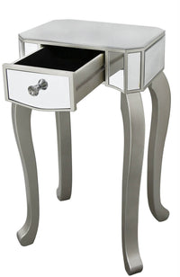 Sara End Table (Available in Silver and Champagne)