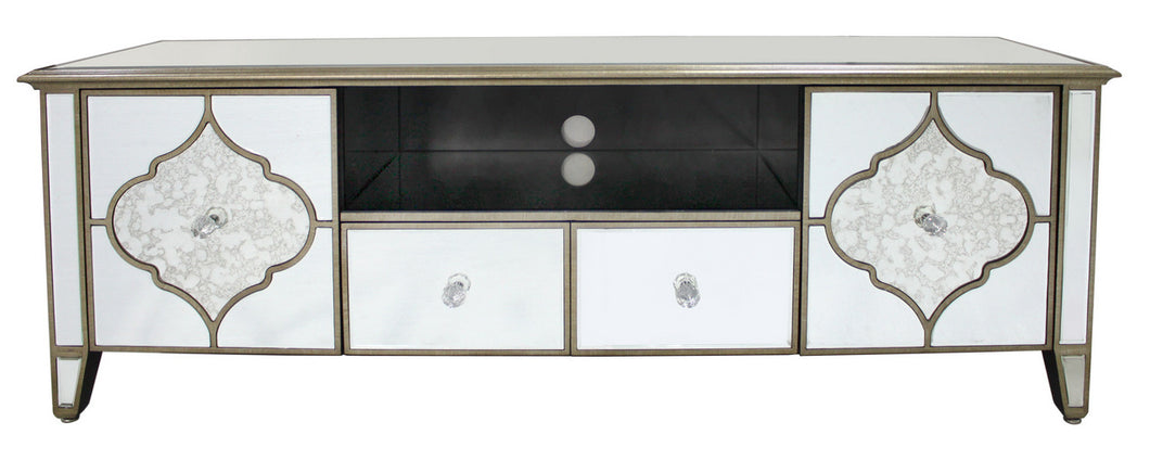 Casablanca Mirrored Entertainment  Unit