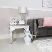 Casablanca Mirror End Table 
