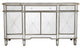The Bella Gold 3 Draw, 4 Door Bed Side Cabinet