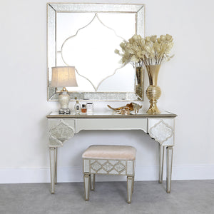 Champagne Casablanca Mirrored Table