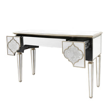 Champagne Casablanca Mirrored Table