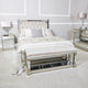 Champagne Casablanca Mirrored Bench