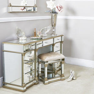 Mirrored Champagne  Stool