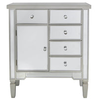 Champagne Chest with Crystal Handles