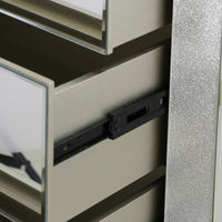 Sparkle Champagne 4 Drawer Cabinet