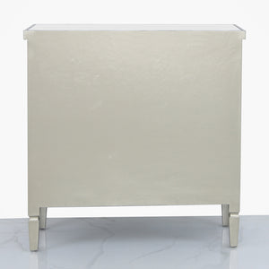 Tiffany Champagne 2 Drawer 2 Door Cabinet