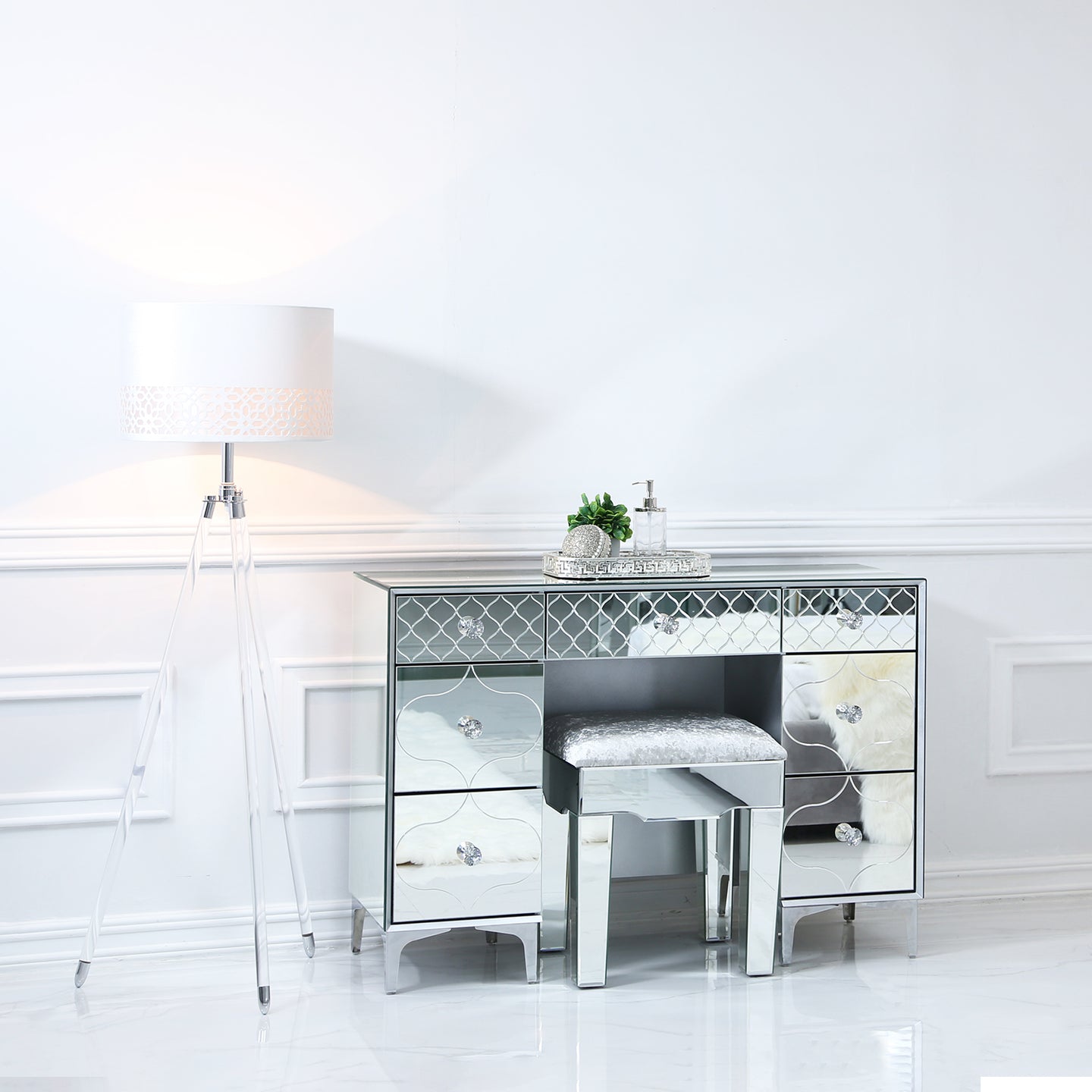 Bella Mirror Dressing Table