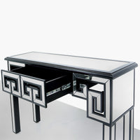 Helix Mirrored Table (Available in black&silver)