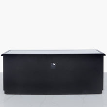 Helix Mirrored Black Entertainment Unit