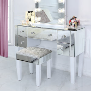 Elissa Mirrored Dressing Table