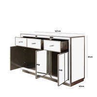 Cressona Mirrored 3 Door 3 Drawer Sideboard