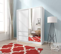 Sara Sliding Door Wardrobe | Corner Wardrobe