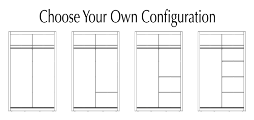 Fendi 21 - 2 Sliding Door Wardrobe