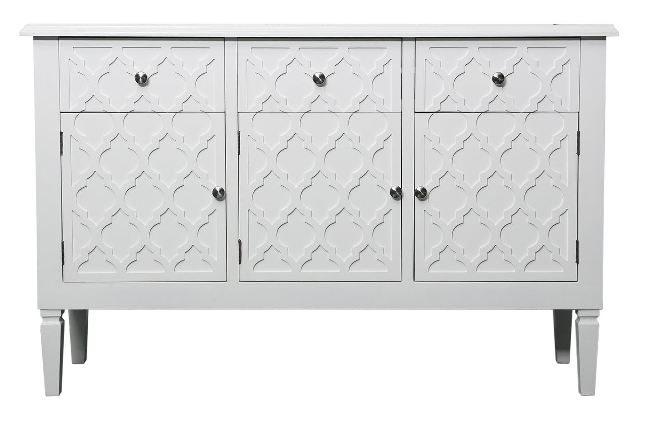 The Bondbury White Wood Sideboard