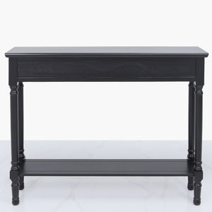 Danna Black 3 Drawer Table