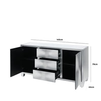 Silver Stella Sideboard