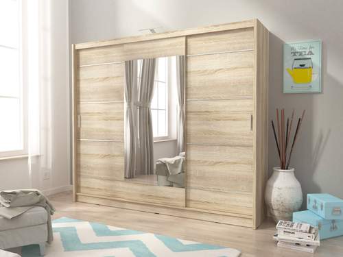250cm Alice Corner Wardrobe For Living Room
