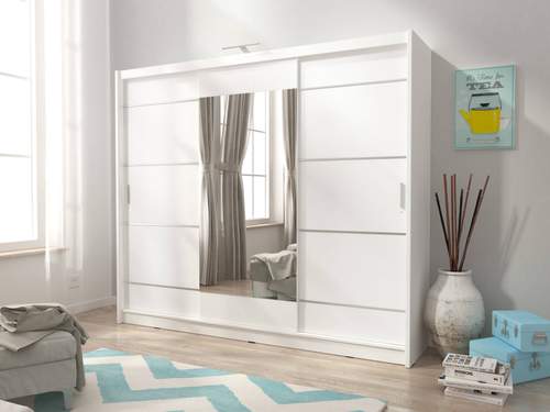250cm Alice Corner Wardrobe For Living Room