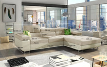 Blithe Corner Sofabed with Storage