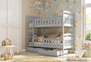 Harry Wooden Bunk Bed  with Storage