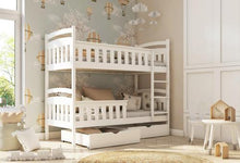 Harry Wooden Bunk Bed  with Storage