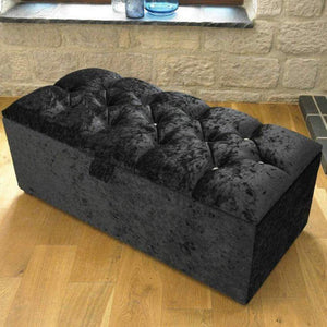 Hert Velvet Ottoman