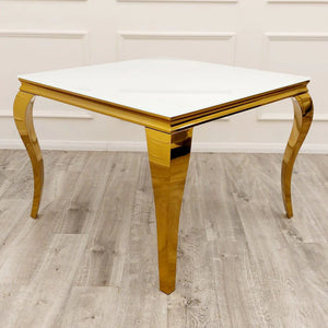 Lilatte Dining Table in Gold